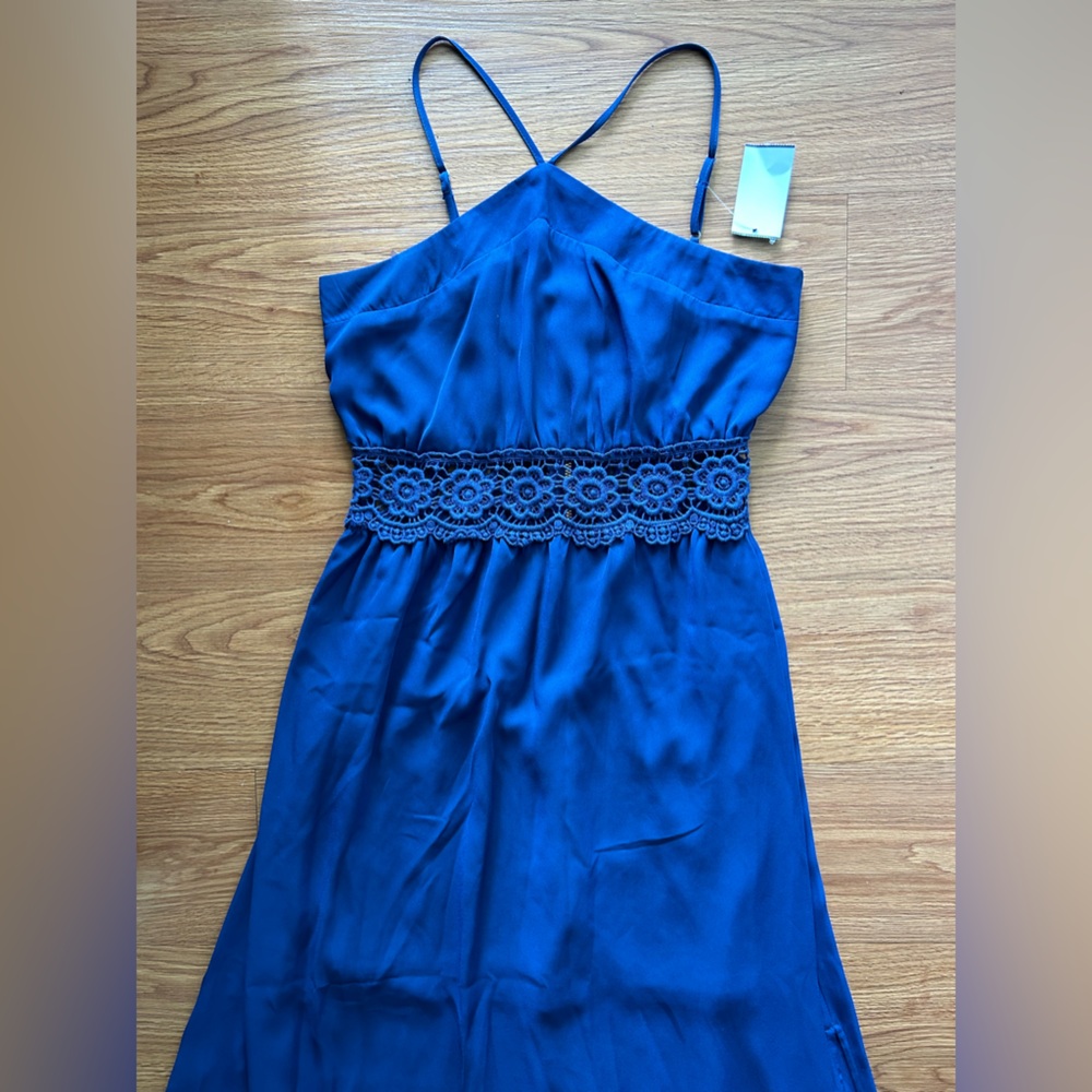 GB Girls Navy Blue Prom Dress